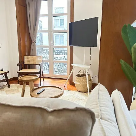With A Balcony, Downtown & Free Parking Lägenhet Vigo